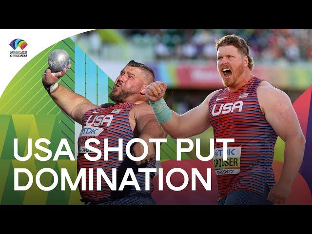 Crouser beats Kovacs to win first shot put world title | World Athletics Championships Oregon 2022