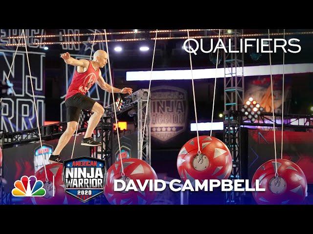 David Campbell Stuns All - American Ninja Warrior Qualifiers 2020