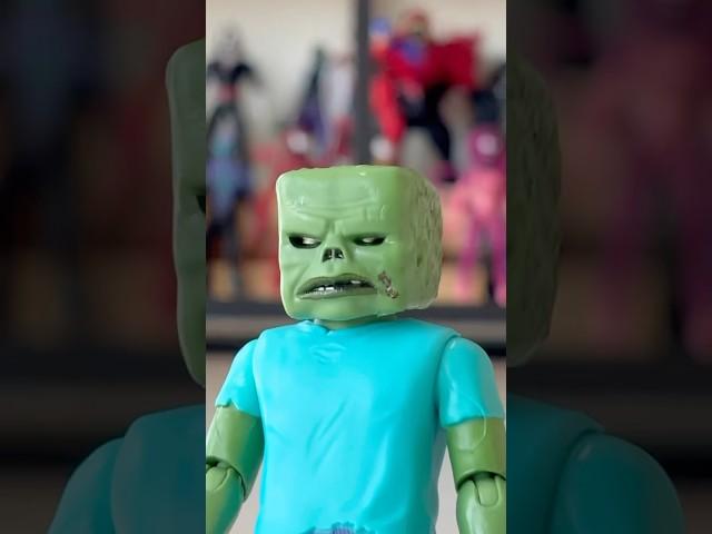 Minecraft movie Zombie! #minecraft #minecraftshorts #minecraftmovie #chickenjockey #zombie #unboxing