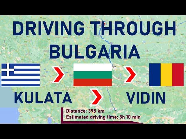 ROAD TRIP 2021 - PART 14 BULGARIA: PROMAHONAS / KULATA - SOFIA - MONTANA - VIDIN  / CALAFAT