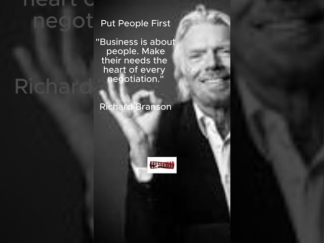 Richard Branson Put People First