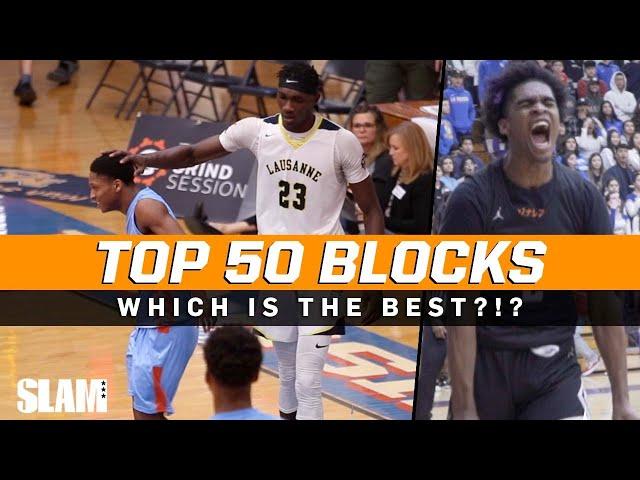 BEST Blocks of the 2019-2020 High School Season!  SLAM Top 50 Friday