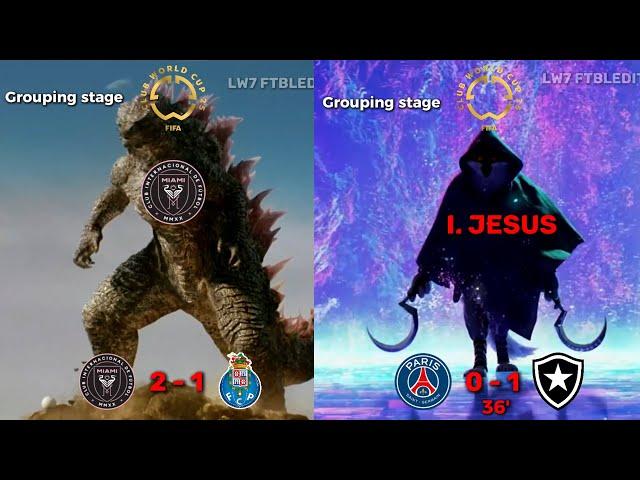 Psg vs Botafogo | Inter Miami vs Porto Club World Cup group stages