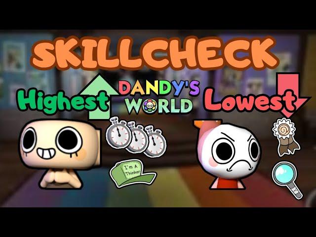 What's the biggest and lowest skill check window size we can get? (0.3.1) | Dandy's World