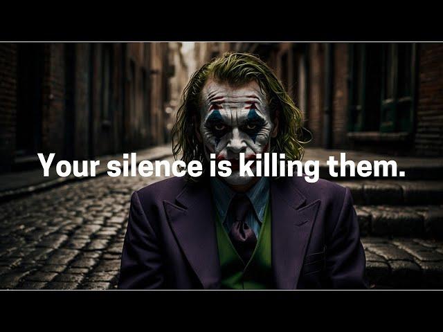 Why Joker’s Speech on Silence is So Powerful