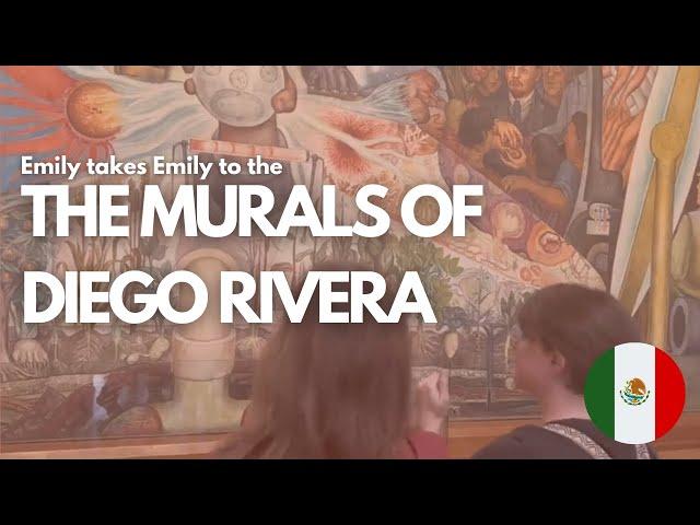 Emily takes Emily to the murals of DIEGO RIVERA (Mexico City Episode 3)