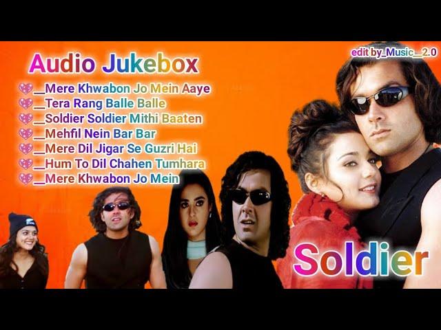 Soldier movies songs  Audio Jukebox  Bollywood movie song  romantic songs hindi