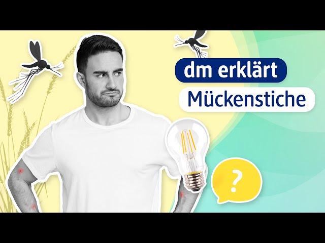 Tipps gegen Mückenstiche | dm erklärt