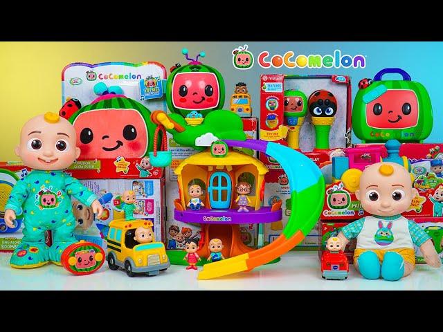 112 Minutes Satisfying Unboxing COCOMELON Dancing JJ Feature Doll ASMR  Coco ASMR Tin (NO TALKING)