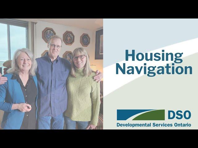 Housing Navigation for adults with developmental disabilities