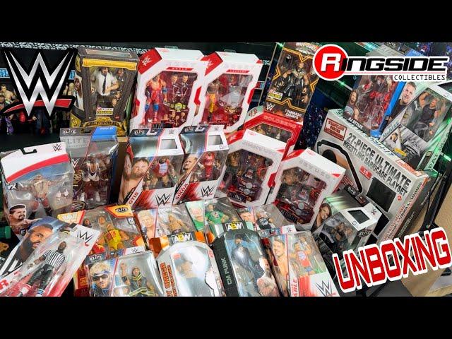 GIANT WWE Action Figure Unboxing | Ringside Collectables | Over 25 Figures!