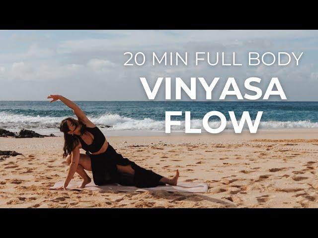 20 Minute Full Body Vinyasa Flow | Intermediate Vinyasa Yoga Class