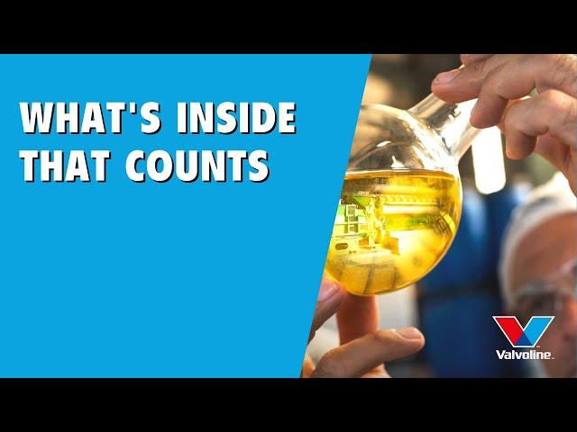 VALVOLINE HFO -  What's INSIDE that COUNTS | FIELD trial video