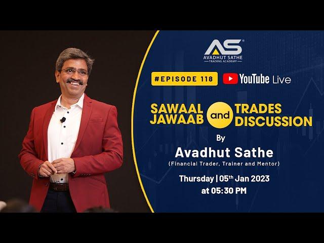 #Episode118 #YouTubeLive​: Stock Market Sawaal Jawaab with #AvadhutSathe