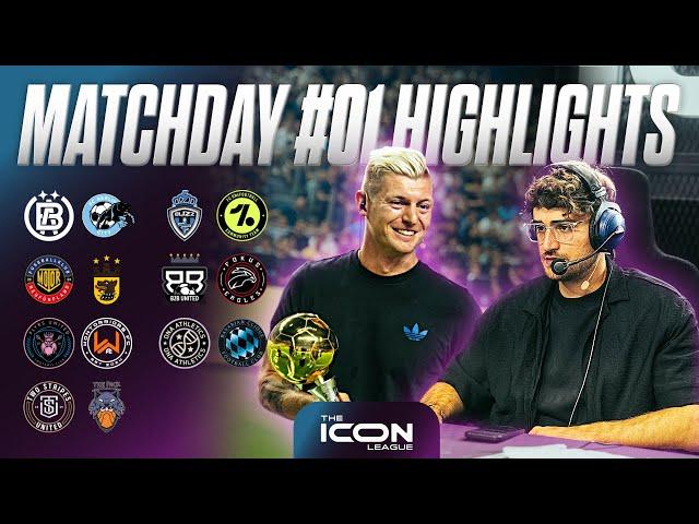 The Icon League - MATCHDAY #01 ALLE HIGHLIGHTS 