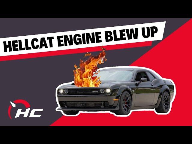 Brand-new 2023 Dodge Hellcat Engine Blew Up After 800 MI And Dodge Refused To Repair It...