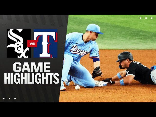White Sox vs. Rangers Game Highlights (6/15/25) | MLB Highlights