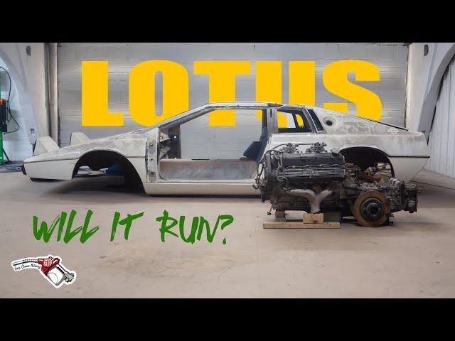 Stripped and DEAD for 30 Years! Will this Lotus run?