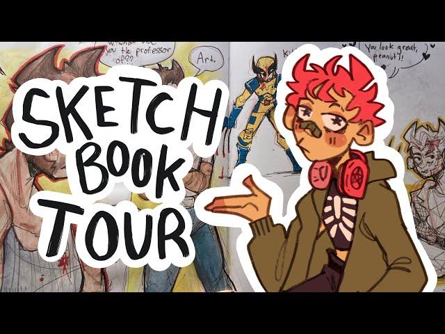 sketchbook tour!! (may -- oct 2024)