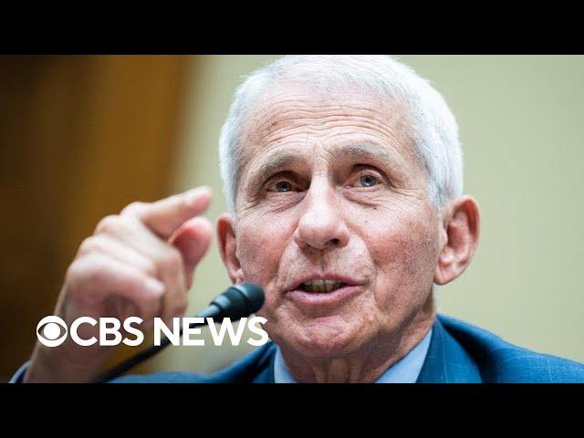 Fauci testifies before House panel on COVID-19 origins and federal response