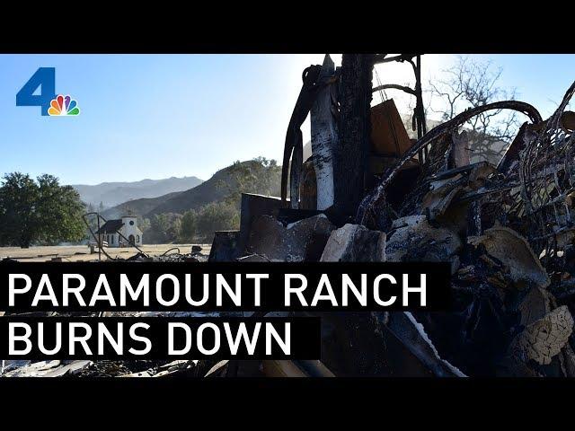Historic Paramount Ranch Destroyed in Woolsey Fire