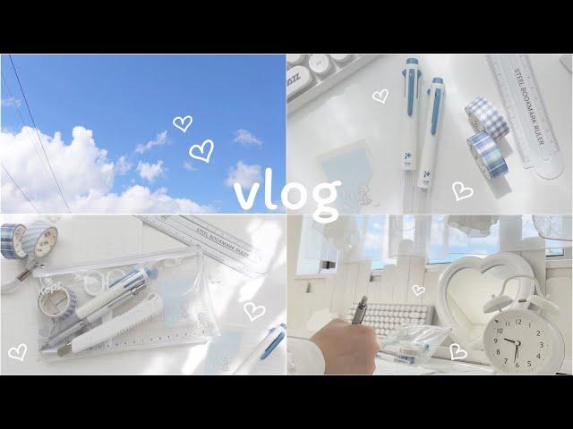 [Vlog] Introducing a cute pencil case outfit