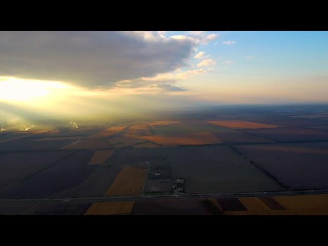 Xiaomi Mi Drone 4K: 500 m up and 3 km away above ukrainian villages