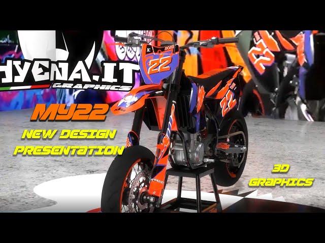 NEW MOTO GRAPHICS MY22 - Hyena 3D creation