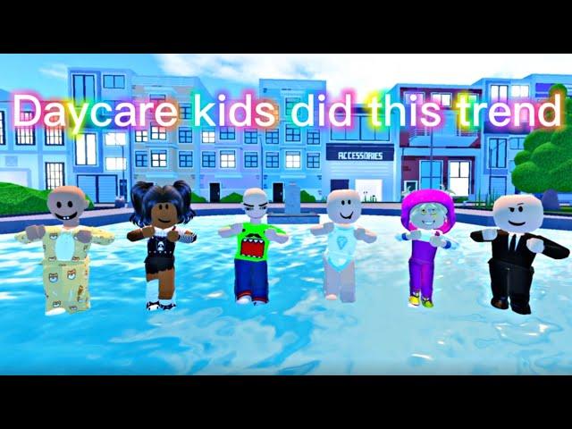 DAYCARE Characters Did This Trend | Roblox Trend