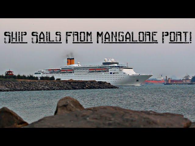 Costa Neoclassica Cruise Ship Sailing From Mangalore Port!!!