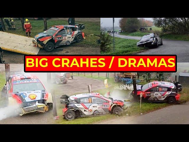  WRC Central European Rally 2024 | CRASH  MISTAKES FLAT OUT JUMP| Friday Day 2 Highlights