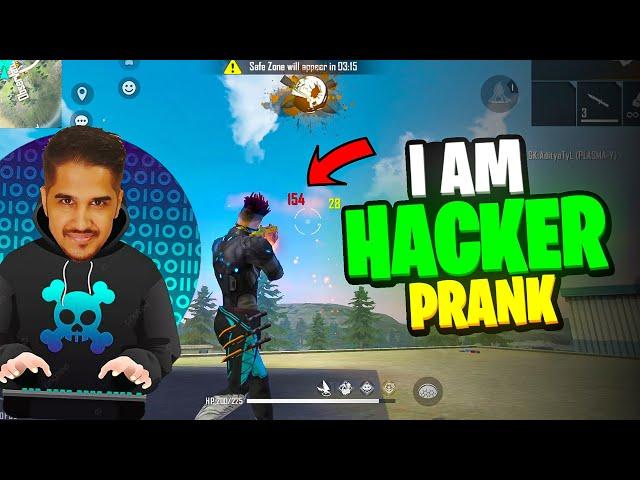 I Am Hacker Prank With Subscriber (He Wants Emote) || Free Fire || Desi Army