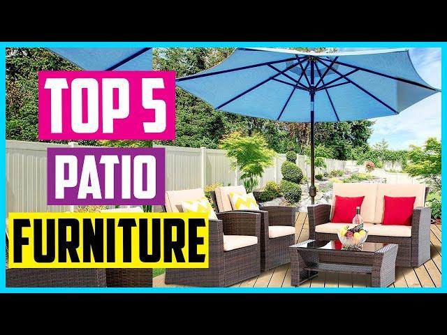 Top 5 Best Patio Furniture 2022 Reviews