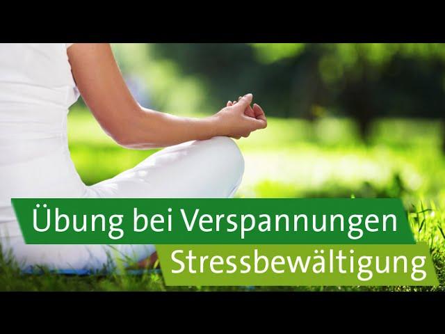 Stressbewältigung – Achtsamkeitsübung bei Verspannungen im Schulter- und Nackenbereich