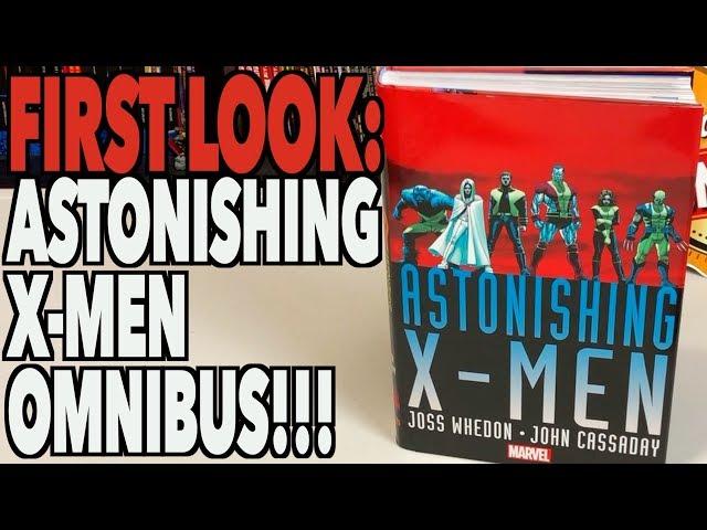 Astonishing X men Omnibus Original and New Printing Comparison & Overview!!!