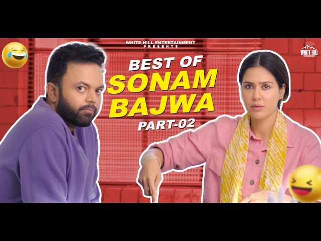 Best of Sonam Bajwa Part 02 | Best Punjabi Scene | Punjabi Comedy Clip | Non Stop Comedy | Jind Mahi