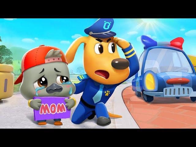 Baby Swan Got Lost | Police Cartoon | Kids Cartoon | Sheriff Labrador | BabyBus