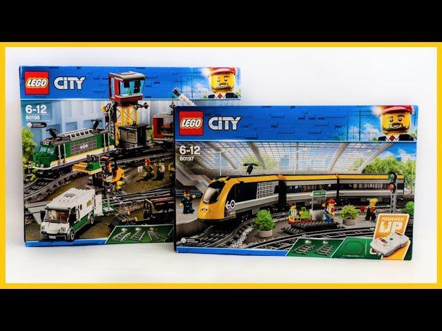 COMPILATION LEGO CITY TRAINS 2018