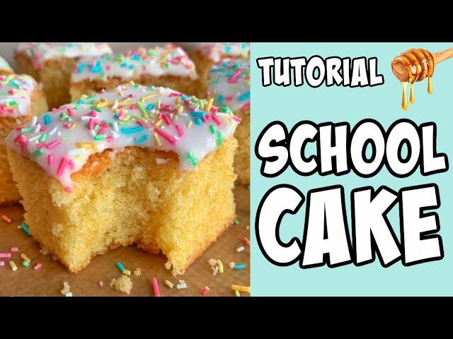 How to make School Cake! tutorial