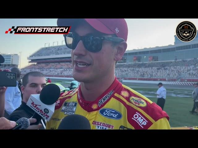 Joey Logano Advances to Round of 8 After Alex Bowman's DQ