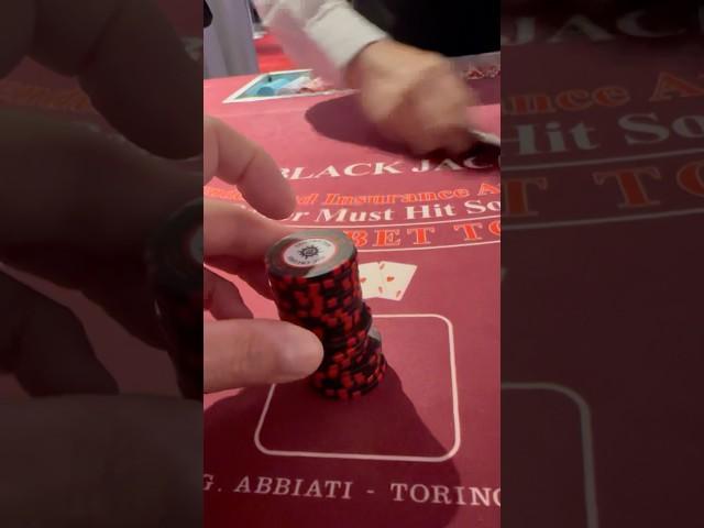 #blackjack made me RICH! #gambling #casino