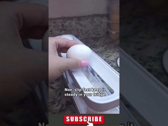 Egg Dispenser, Rolling Eggs Dispenser #amazonfinds #homeappliances #amazonkitchenappliances #kitchen