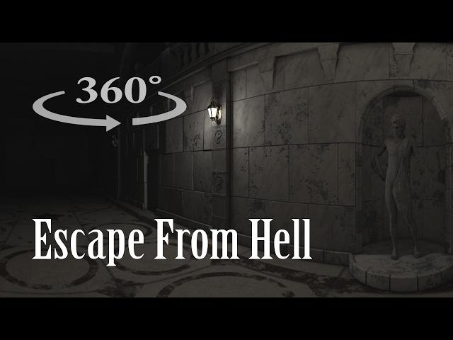 Escape From Hell -  VR game 360° video (escape room style)