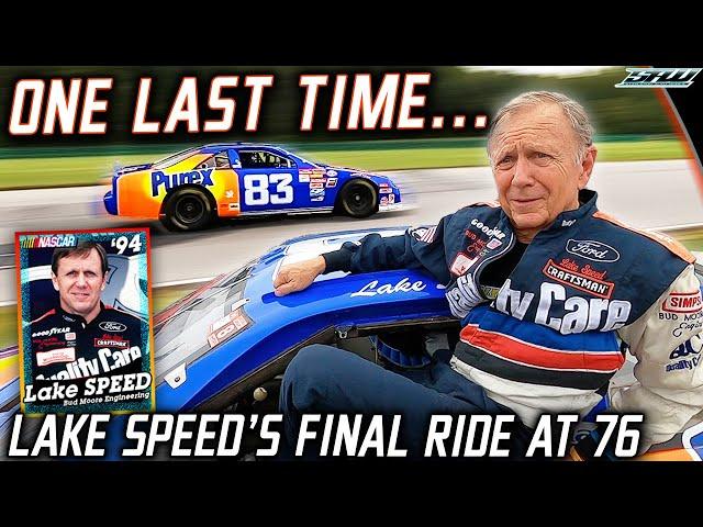 Lake Speed's Final Drive: Old School NASCAR Racer Proving Age is Just A Number (Heel Toe Pedal Cam)