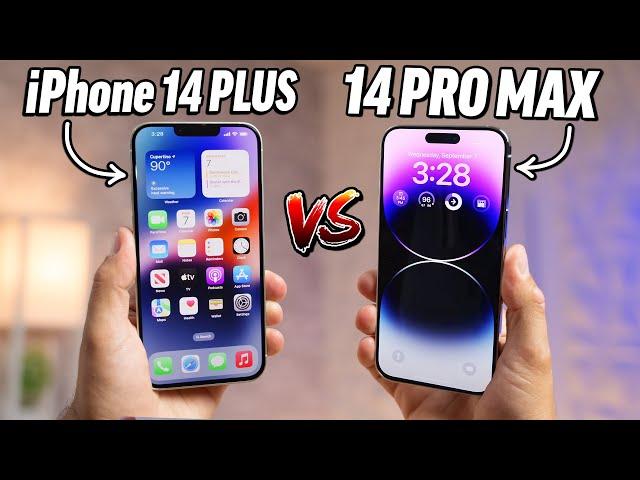 iPhone 14 Plus vs 14 Pro Max - STOP! You're Making a Mistake..