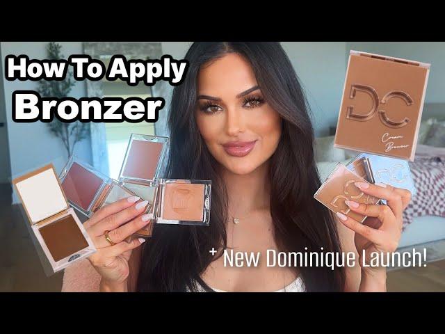 How To Apply Cream Bronzer l NEW Product Reveal!!! Christen Dominique