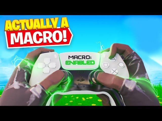 HOW TO MACRO ON CONSOLE (PS5/XBOX) *EDIT 1000X FASTER* | Fortnite Tutorial