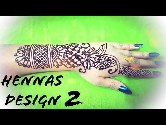 Beautiful & stylish Mehndi design for hand / Simple mehndi art / Shab's creation / Amisha art.