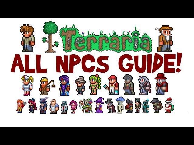 How to get all NPCs in Terraria! (NPC Guide, Full List & Move-In Requirements, All Platforms)