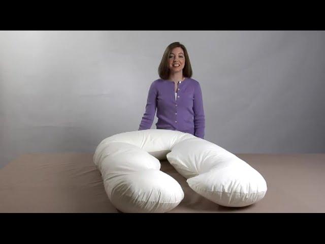 Leachco Back 'N Belly Contoured Body Pillow | VIDEO REVIEW